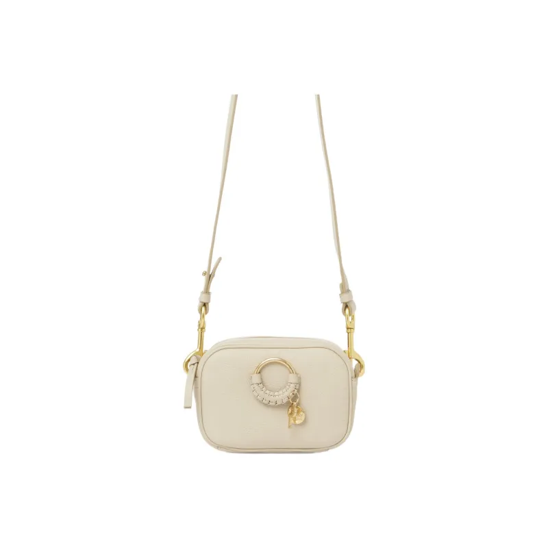 See By Chloe Hana Goatskin Camera Bag, Crossbody Bag, Shoulder Bag Women's Cement Beige-0