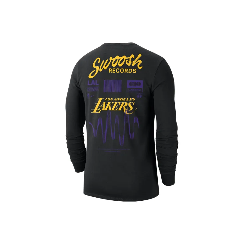 Nike Los Angeles Lakers Essential Men's Nike Nba Long Sleeve T Shirt-1