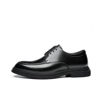 CHINT Dress Shoes Men Low Top Black