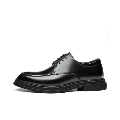 CHINT Dress Shoes Men Low Top Black