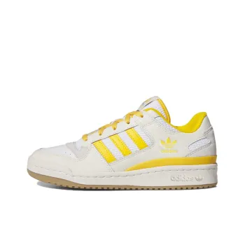 Adidas Forum Low Summer Camp   Cream Yellow Women's