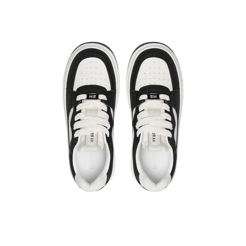 HARSON Wear-Resistant Low-Top Skateboard Shoes 4.5cm Women's-9