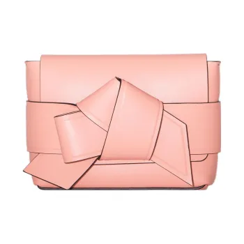 Acne Studios Cow Leather Shoulder Bag, Crossbody Bag Mini Women's Pink