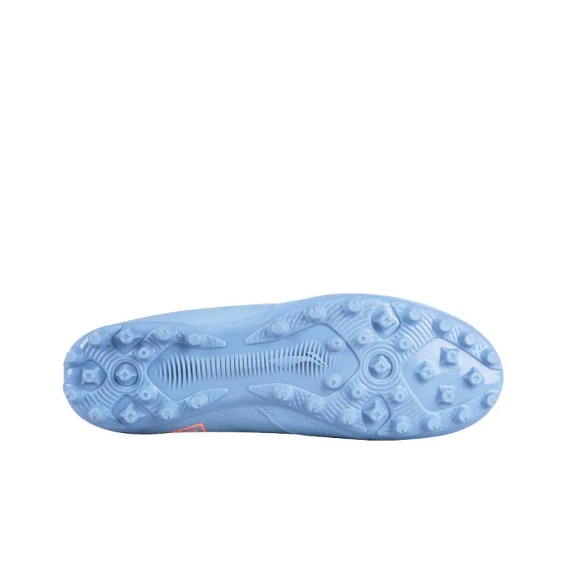 LiNing Iron MG Rubber Short Studs Artificial Ground Cushioning Slip Resistant Soccer Shoes Men's Aurora Blue-2
