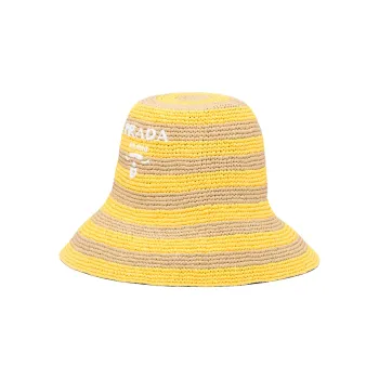 PRADA Bucket Hats Women's Yellow