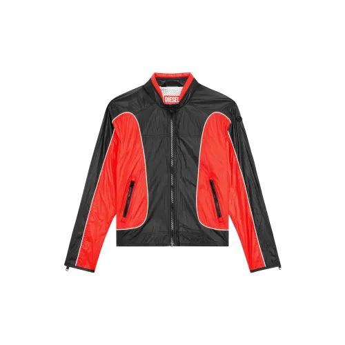 DIESEL Jackets Men Red