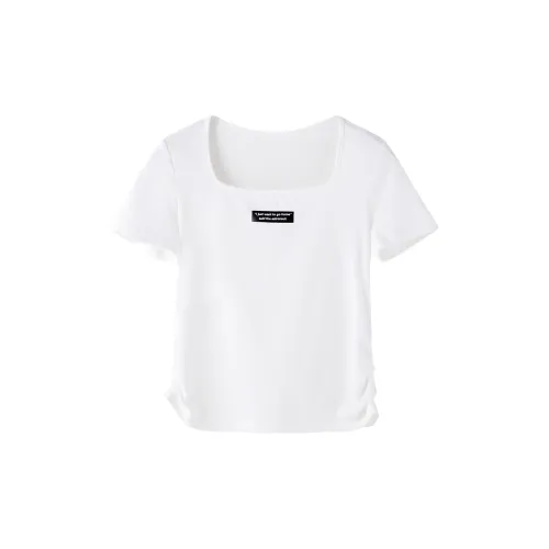 SMEN T-Shirts Women's White