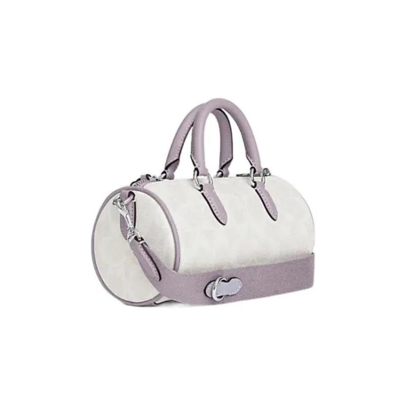 Coach Outlet Lacey Crossbody in Signature Canvas   White   One Size-8