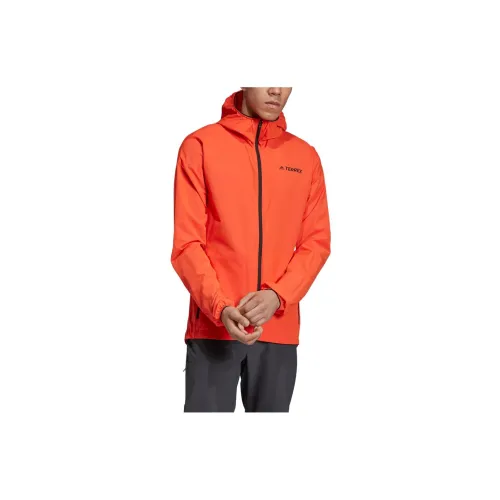 Adidas Jackets Men Orange Yellow