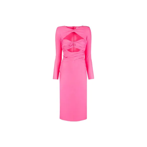 Self-portrait Long-Sleeved Dresses Women's Pink