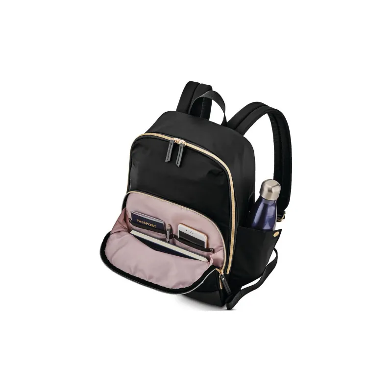 SAMSONITE Nylon Backpack Large Size Women's Black-3