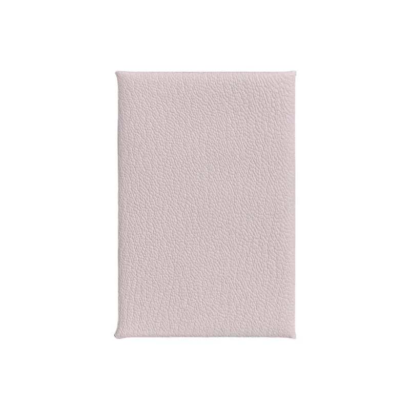 HERMES Calvi Mysore Goat Skin Card Holder Women's Light Purple-0