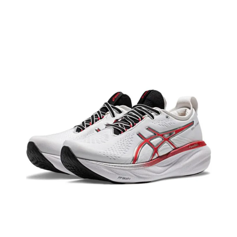 Asics GEL Nimbus 25 'White Classic Red' Women's-1