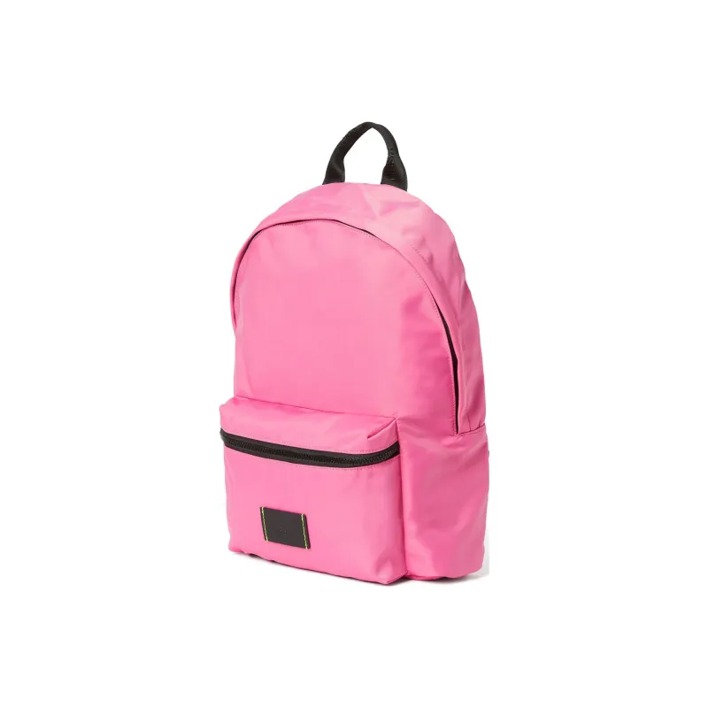 MSGM Polyamide Nylon Backpack Regular Unisex Pink-2