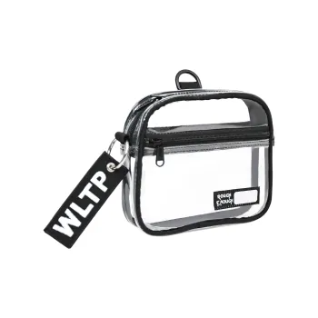 Rough Enough PVC Makeup Bag Storage Bag Toiletry Bag Regular Unisex Transparent