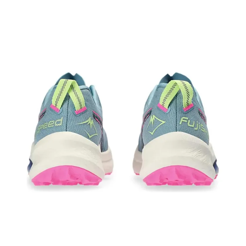 Asics Fujispeed 2 Gris Blue Black Women's-5
