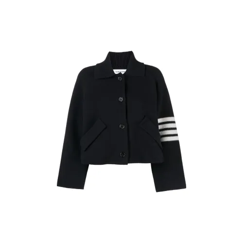 THOM BROWNE FW23 Early Autumn Collection Jackets Women's Dark Blue