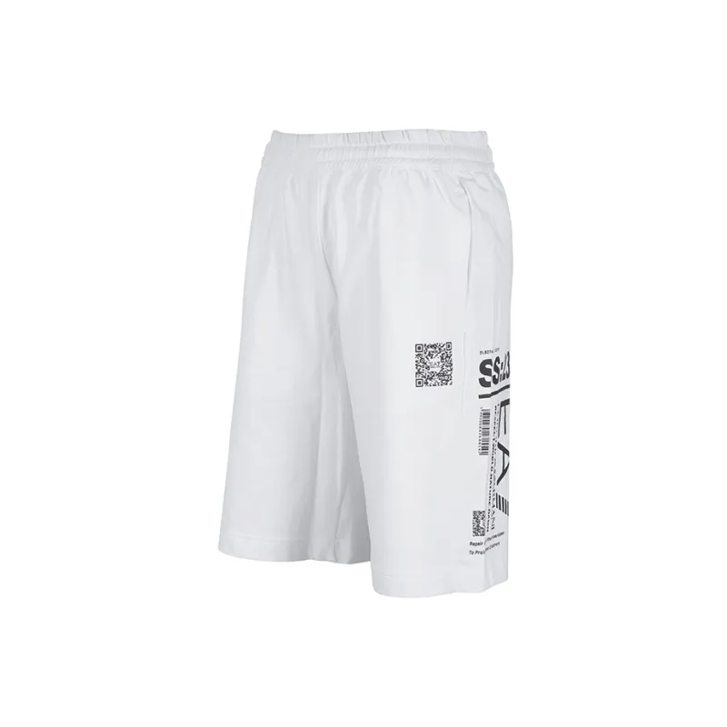 EMPORIO ARMANI EA7 Casual Shorts Men White-2