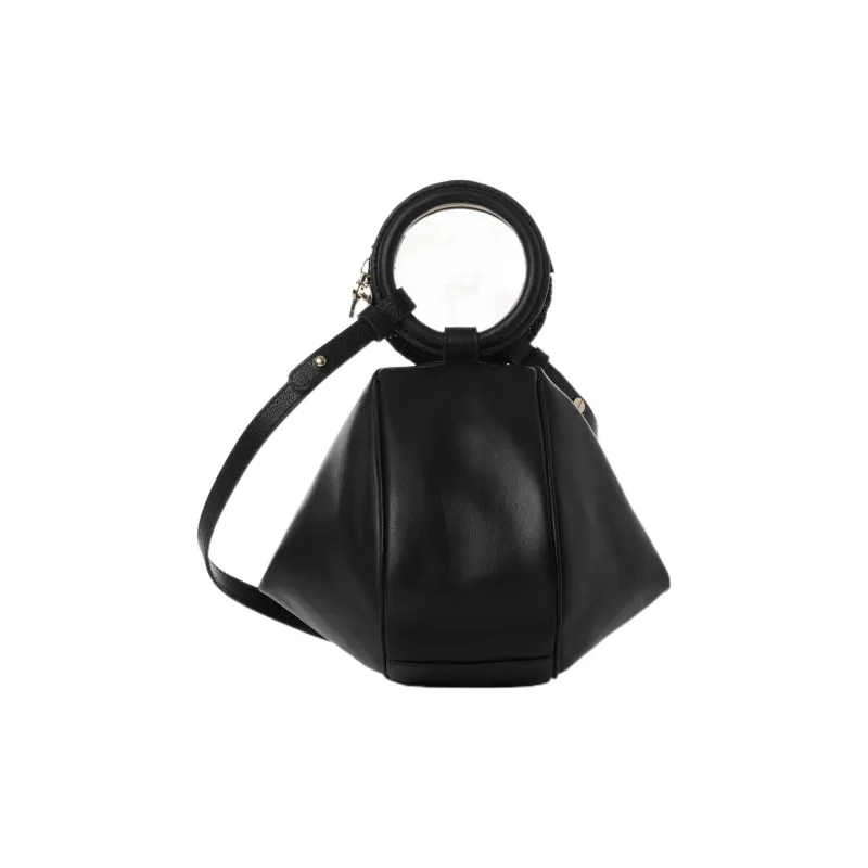 See By Chloe Hana Sheepskin Wrist Bag, Shoulder Bag, Crossbody Bag, Handbag Regular Women's Black-1