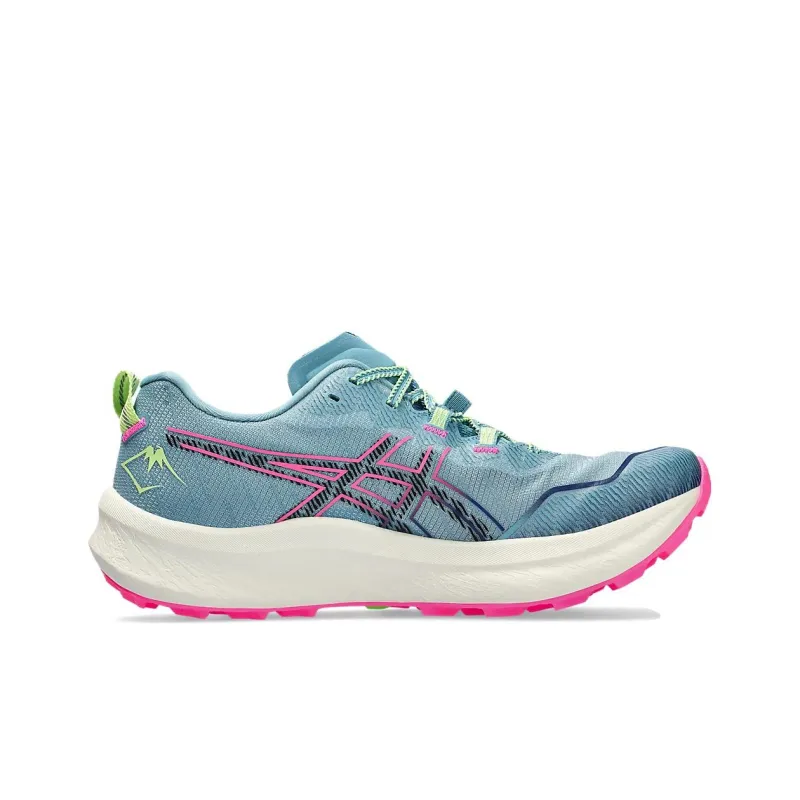 Asics Fujispeed 2 Gris Blue Black Women's-1