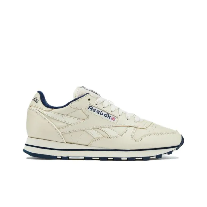 Reebok Classic Leather Vintage 'Beige Navy'-1