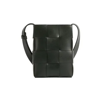 Bottega Veneta Interwoven Leather Phone Case