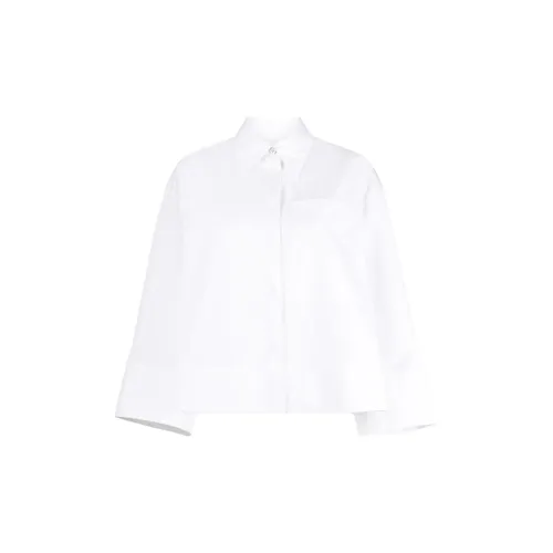 JIL SANDER Boxy Cotton-poplin Shirt