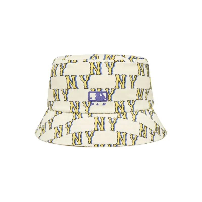 MLB Polyester Bucket Hats Kids' Beige-3