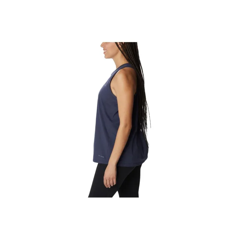 Columbia Tank Tops Women's Marine Blue-2