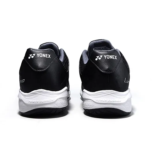 YONEX Cushioning Wear Resistant Low Top Tennis Shoes Unisex Black-3
