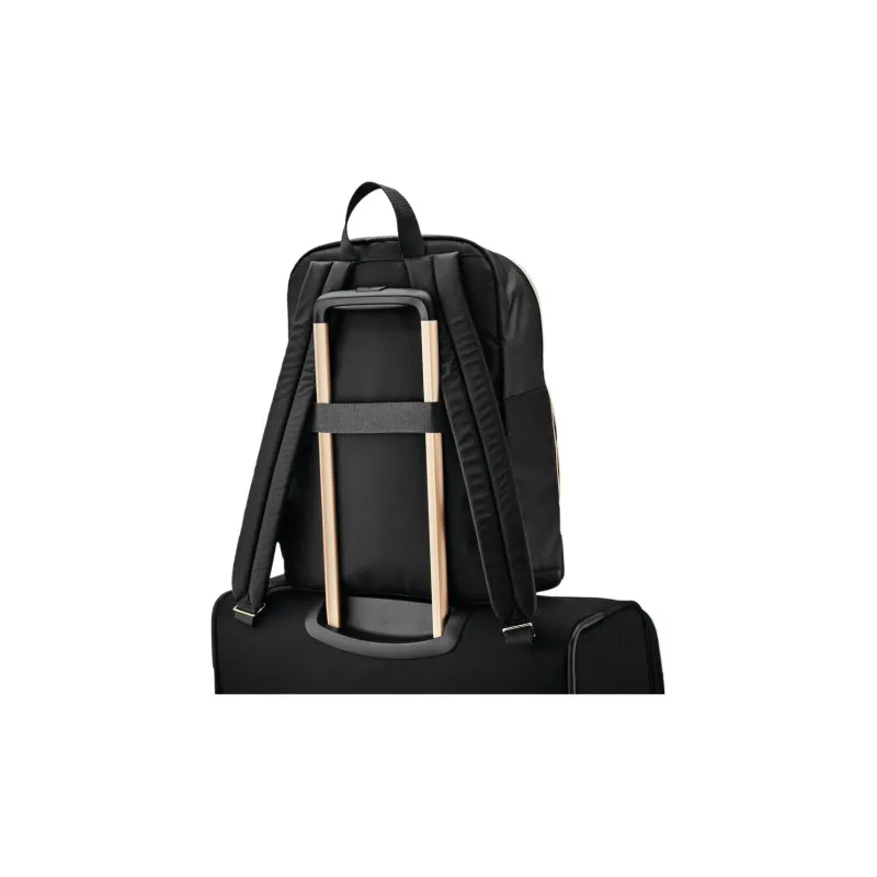 SAMSONITE Nylon Backpack Large Size Women's Black-4