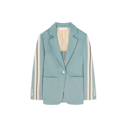 PALM ANGELS Jackets Women's Aqua Blue