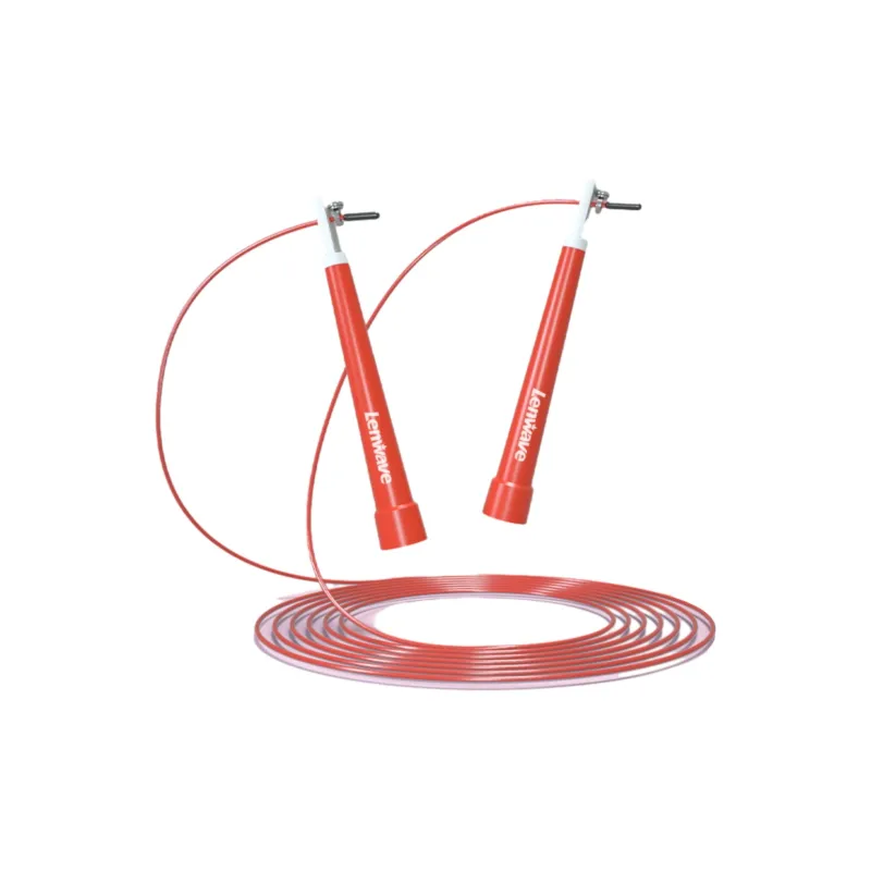 LENWAVE Fitness Training Non Countable Jump Ropes Students Handle Material ABS Twine Material, PVC Steel Wire 3m-0