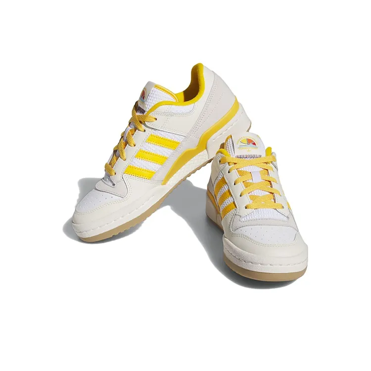 Adidas Forum Low Summer Camp - Cream Yellow Women's-2