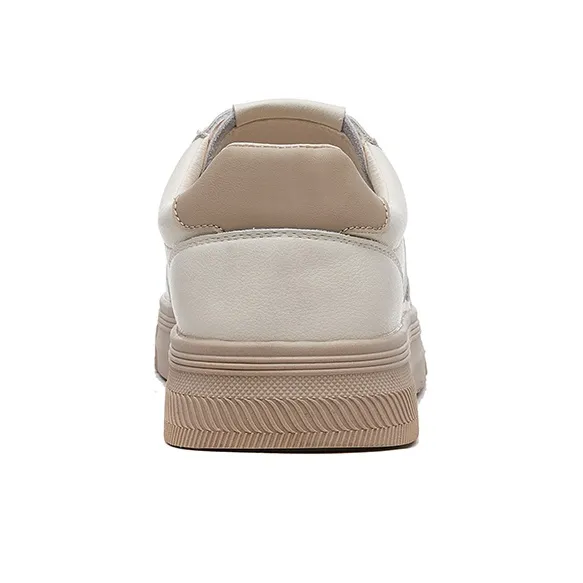 ACESC Low Top Skateboard Shoes Women's Beige-3