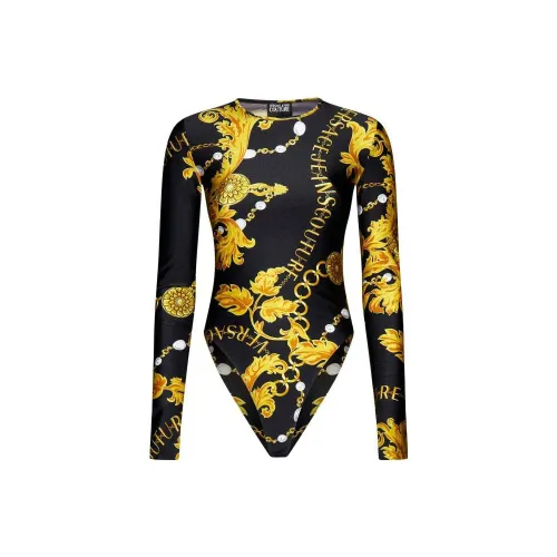 VERSACE JEANS Bodysuits Women's Gold