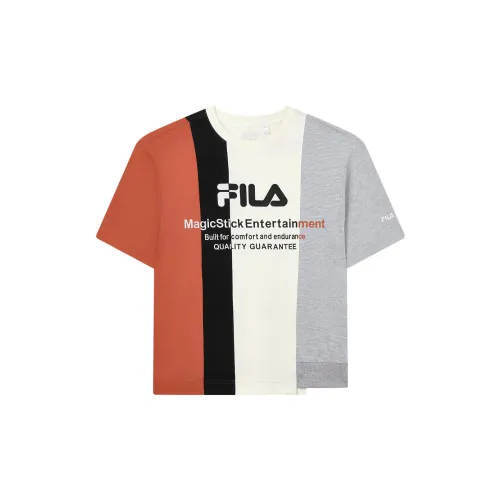 FILA T-Shirts Men Dark Orange