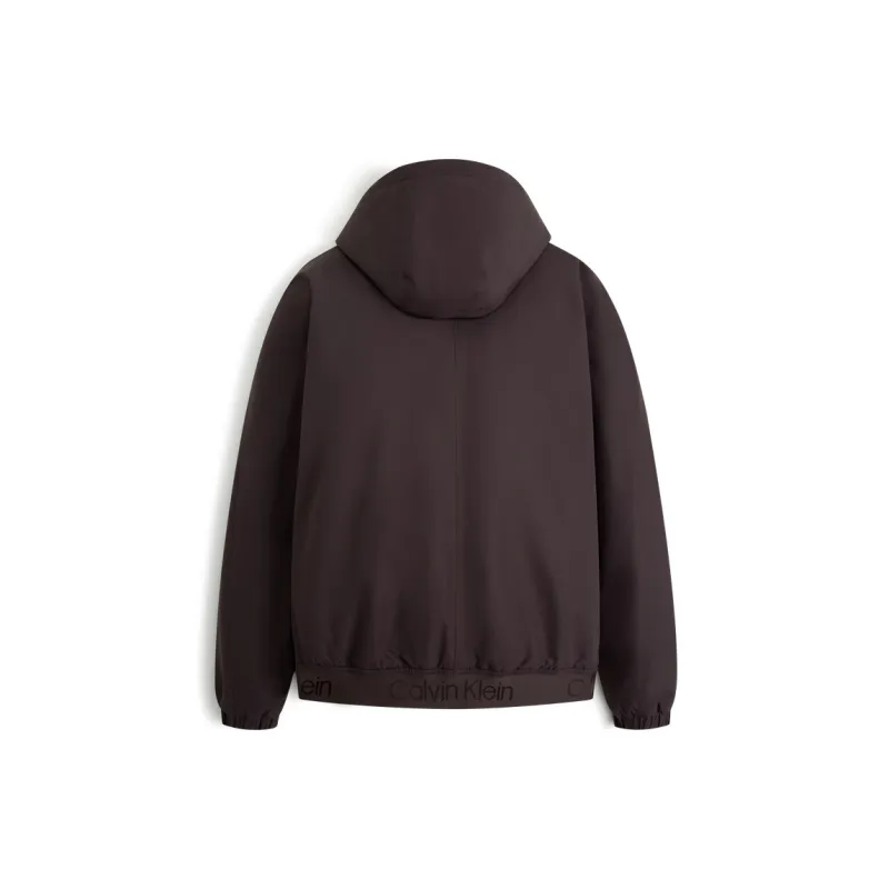 CALVIN KLEIN Jacket Men's Black Coffee-1