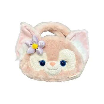 Disney Plush Handbag Medium Size Women's Pink