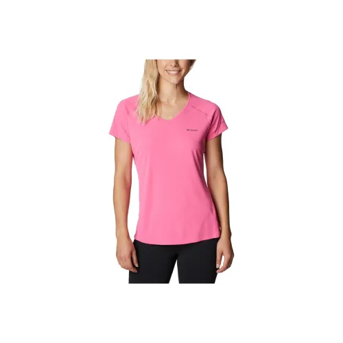 Columbia T-Shirts Women's Bright Pink