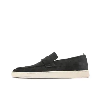Officine Creative Slip on Suede Penny Loafers