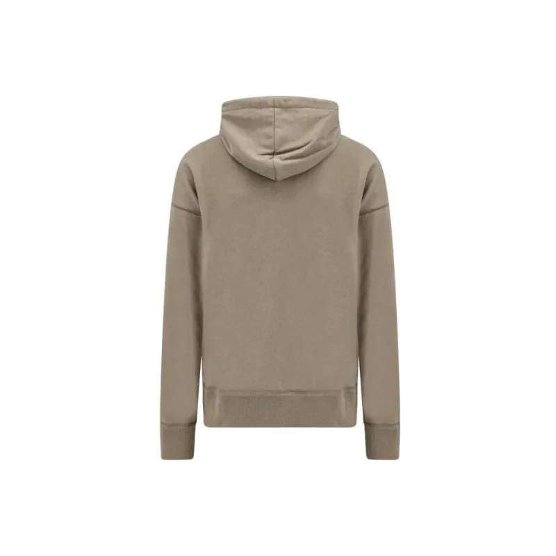 ISABEL MARANT Miley Logo Printed Drawstring Hoodie-1