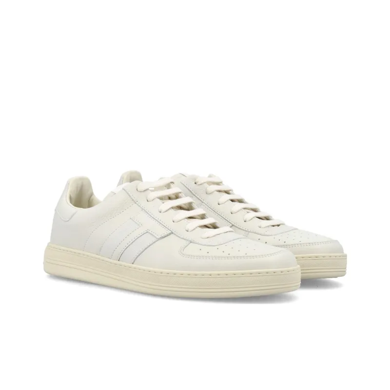 TF Low Top Skateboard Shoes Men's White-2