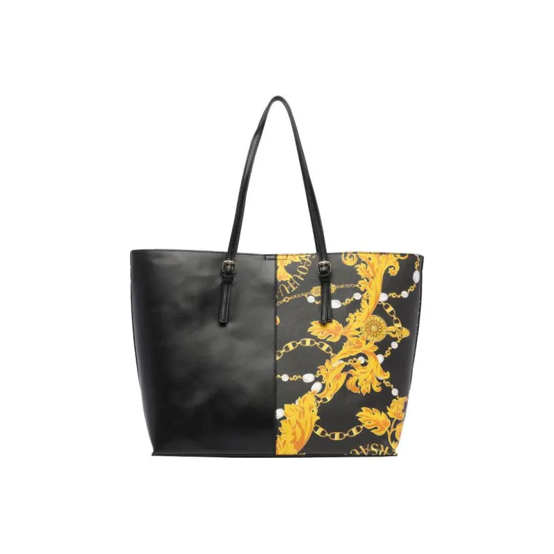 VERSACE JEANS COUTURE Baroque Pattern Open Top Tote Bag-2