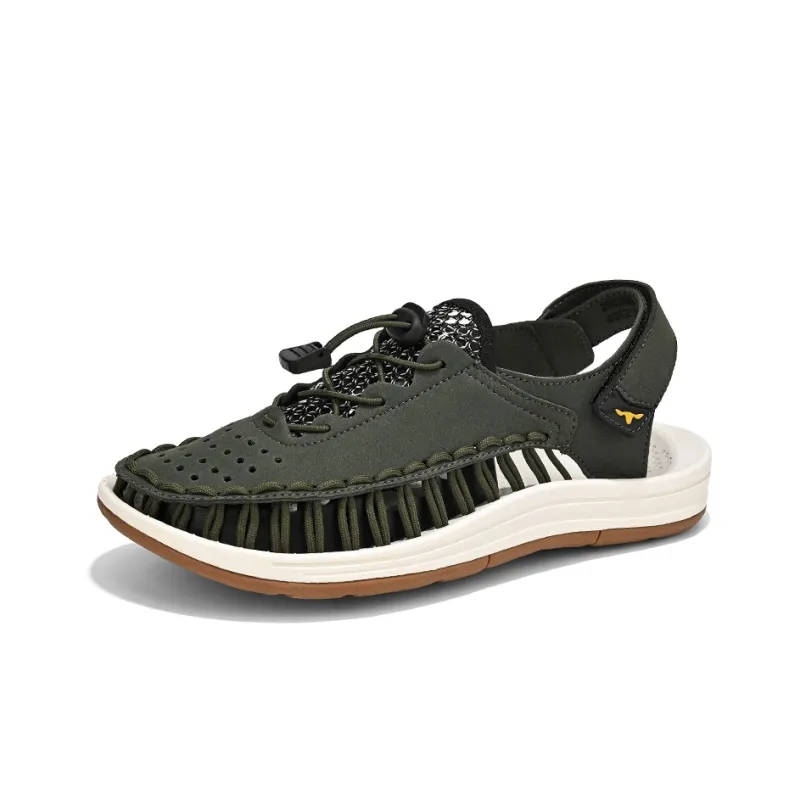 G.N.SHIJIA Casual Shoes Men Low Top Black/Khaki/Green/Gray-15
