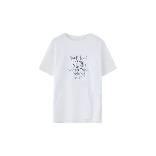 SMEN T-Shirts Women's White