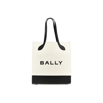 BALLY Logo Printed Tote Bag