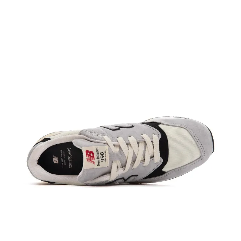 New Balance 998 MiUSA Teddy Santis Grey Cream-2