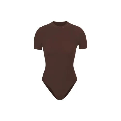 Skims Bodysuits Women's Cocoa Brown