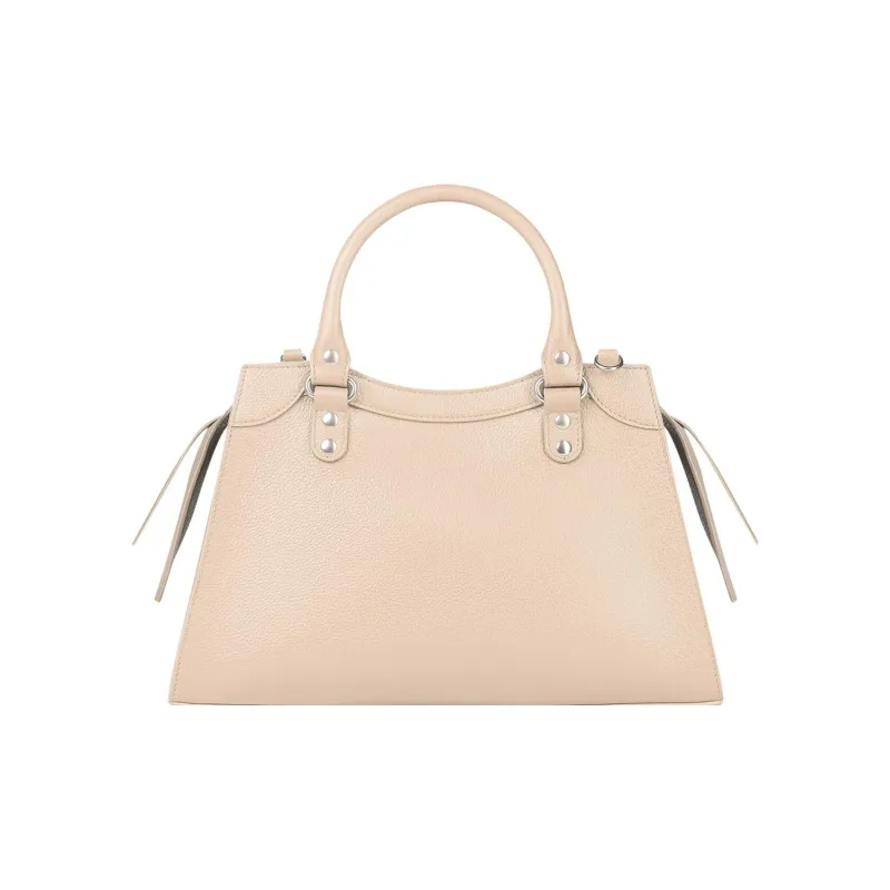 Balenciaga Neo Classic Calfskin Shoulder Bag, Crossbody Bag, Handbag Small Size Women's Light Beige-1